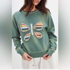 Free People butterfly 🦋 swearshirt